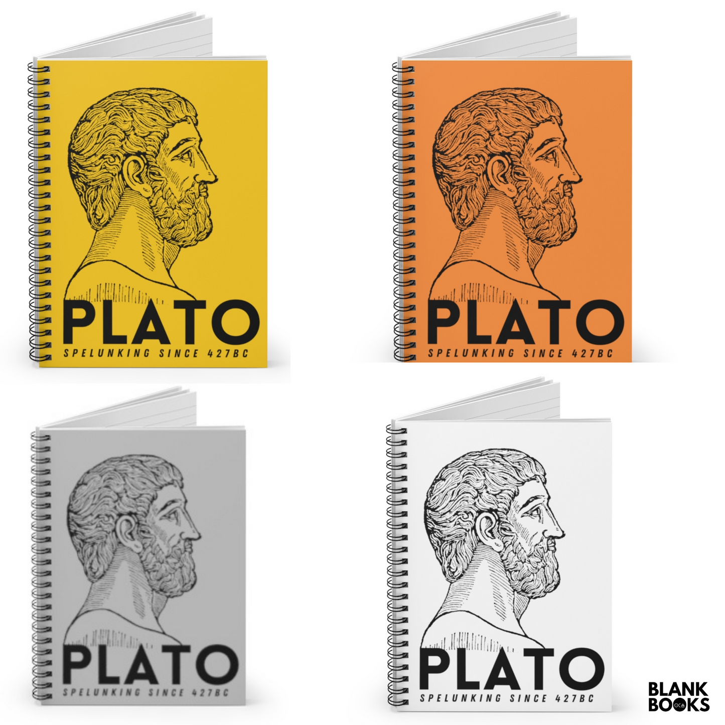 Plato Notebook (Blank Book)