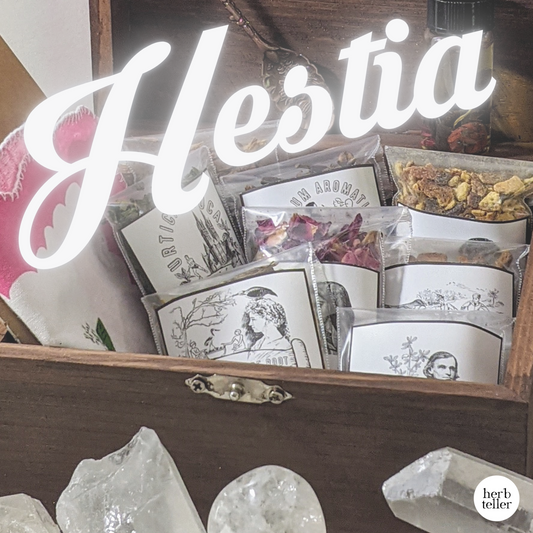 Ceremoment: Hestia's Hearth (Tea/Incense/Ritual/Oil Set)