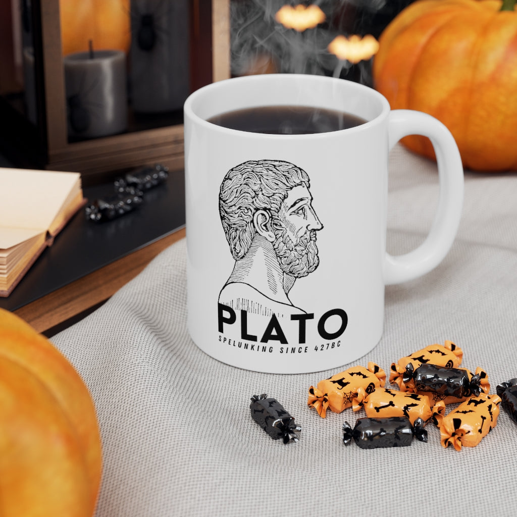 Plato Ceramic Mug 11oz (Double-sided)