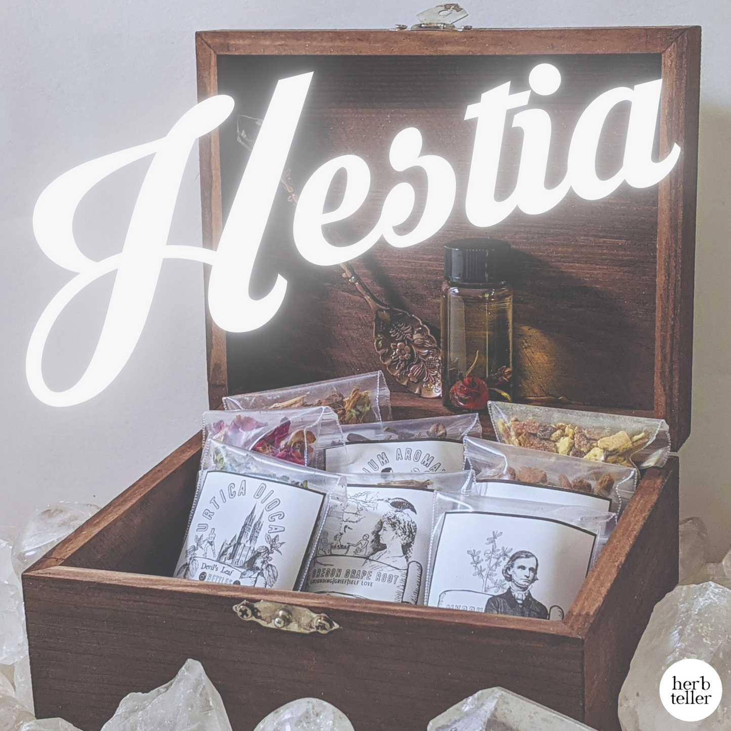 Ceremoment: Hestia's Hearth (Tea/Incense/Ritual/Oil Set)