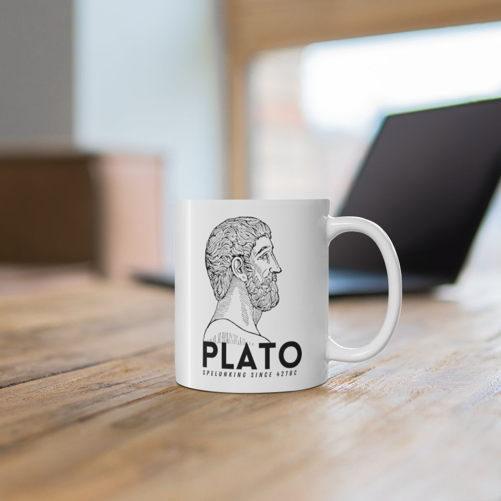 Plato Ceramic Mug 11oz (Double-sided)