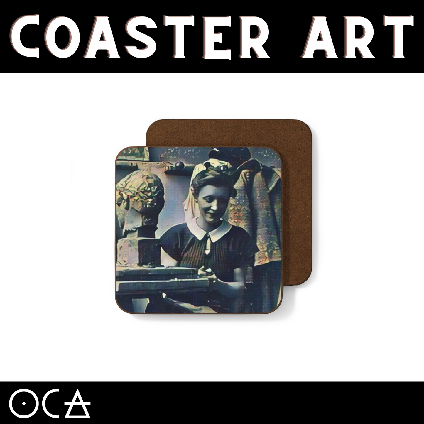 Louise Bourgeois Coaster Art