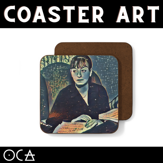 Dorothy Parker Coaster Art