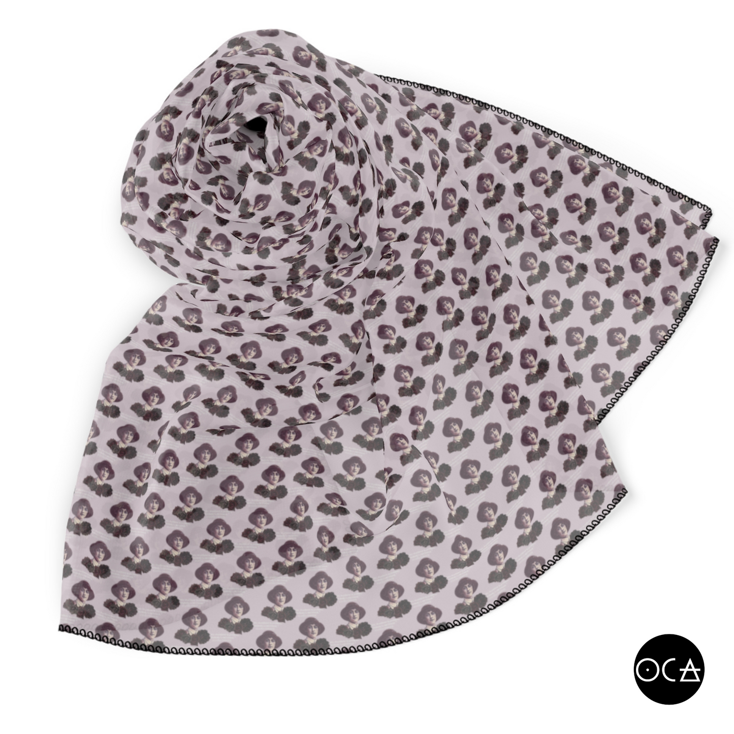 Storyscarf: Agatha Christie Scarf (Sheer/Multiple Options)