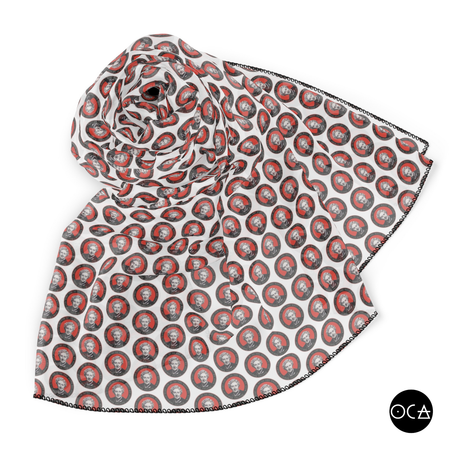 Storyscarf: Agatha Christie Scarf (Sheer/Multiple Options)
