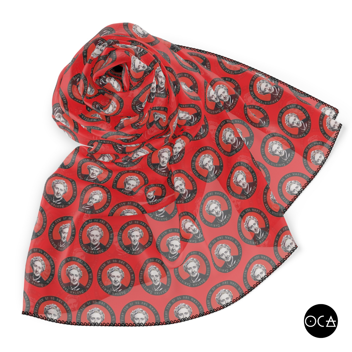 Storyscarf: Agatha Christie Scarf (Sheer/Multiple Options)