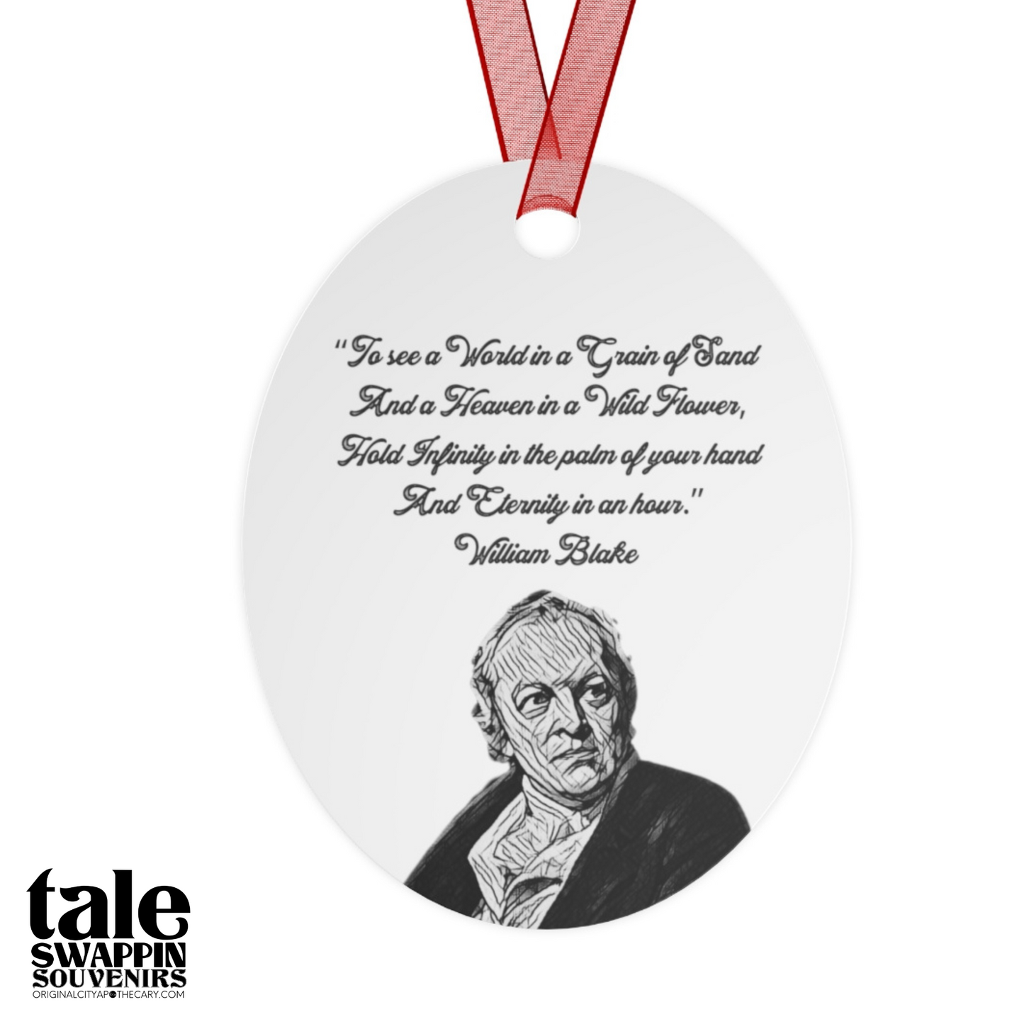 William Blake Ornament (Doublesided) Herbteller Tale Swappin Souvenir