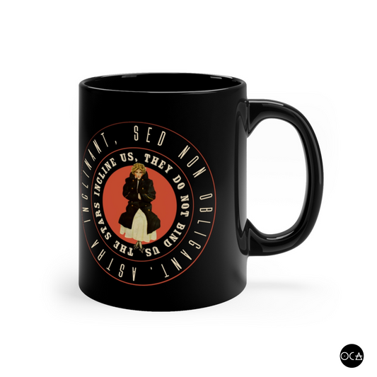 Clever Ladies Club Stars Mug (Doublesided/2 Options) The stars incline us, they do not bind us.