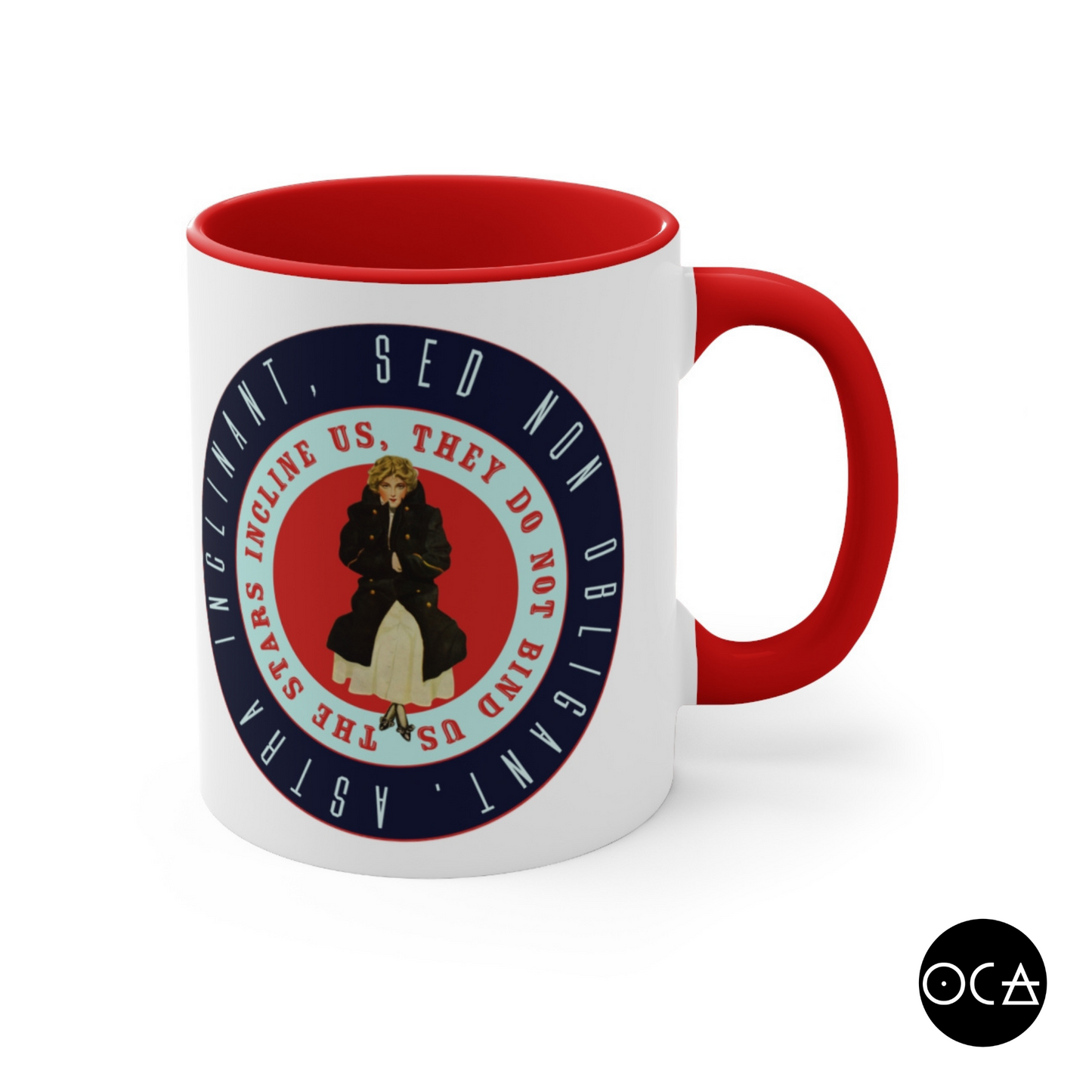 Clever Ladies Club Stars Mug (Doublesided/2 Options) The stars incline us, they do not bind us.