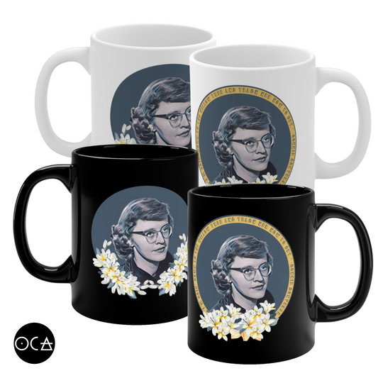 Connie Converse Mug (Doublesided/2 Color Options)