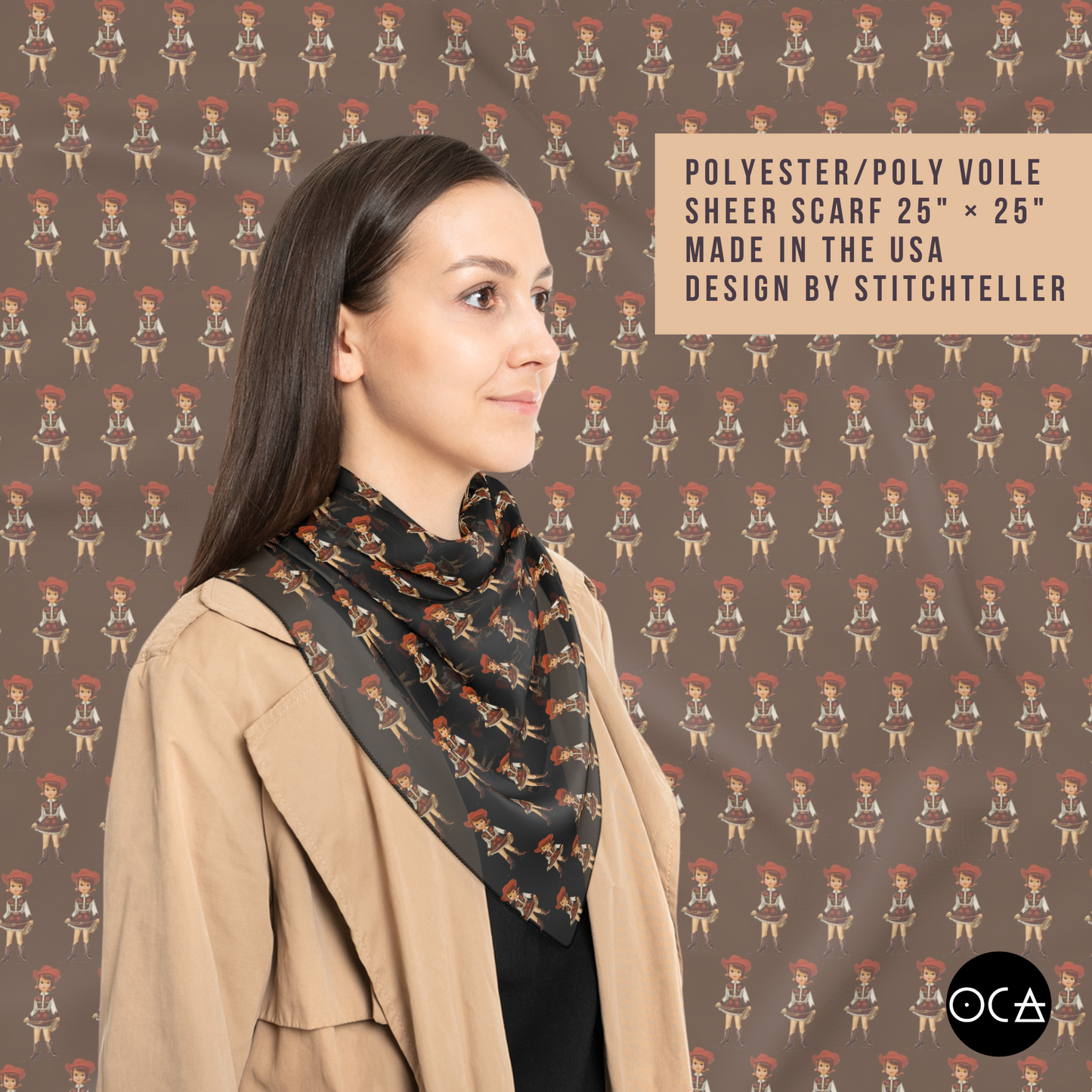 Storyscarf: Lil Roper (Sheer Scarf/Multiple Colors)