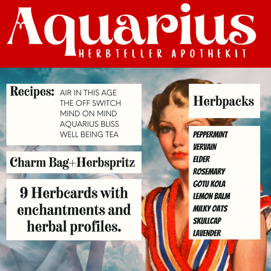 Aquarius Herbs Apothekit (Herb Kit/Tea Kit)
