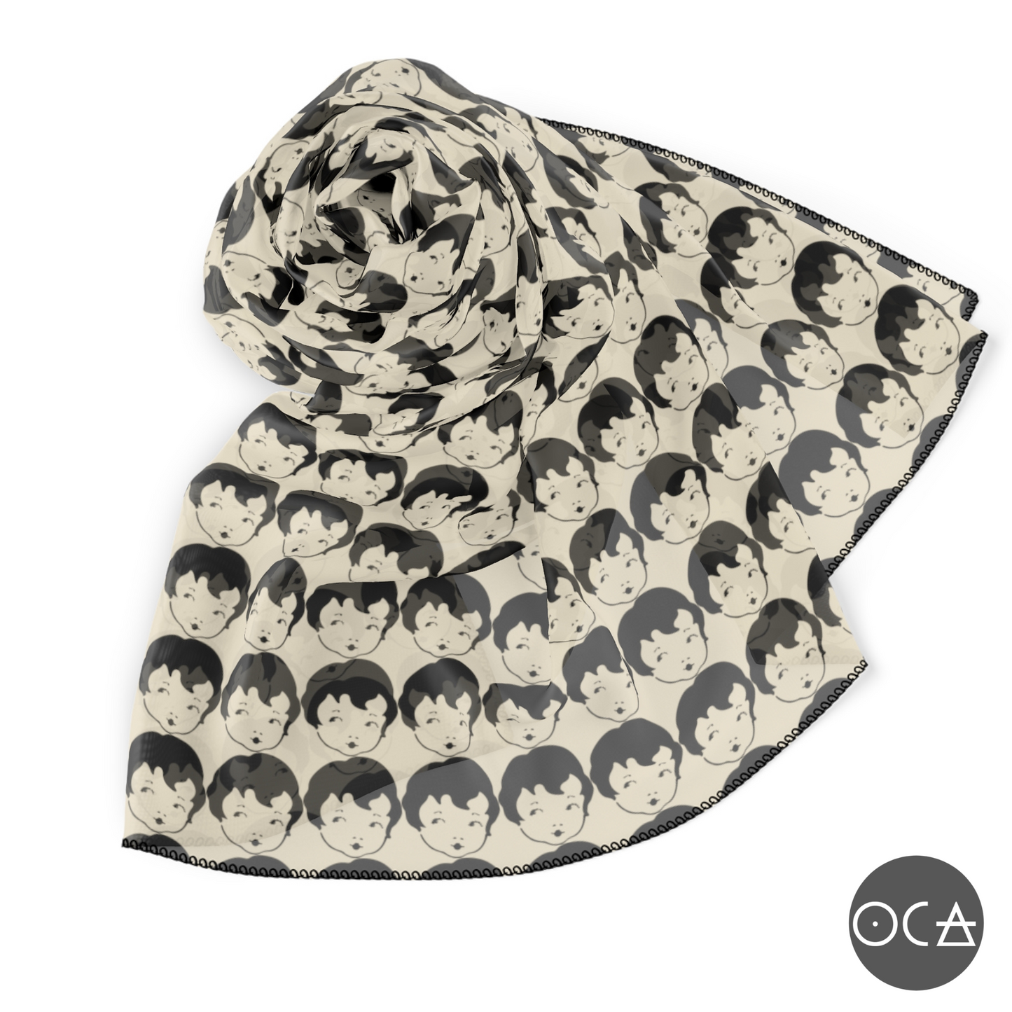 Storyscarf: Dollface (Sheer Scarf/Multiple Colors)