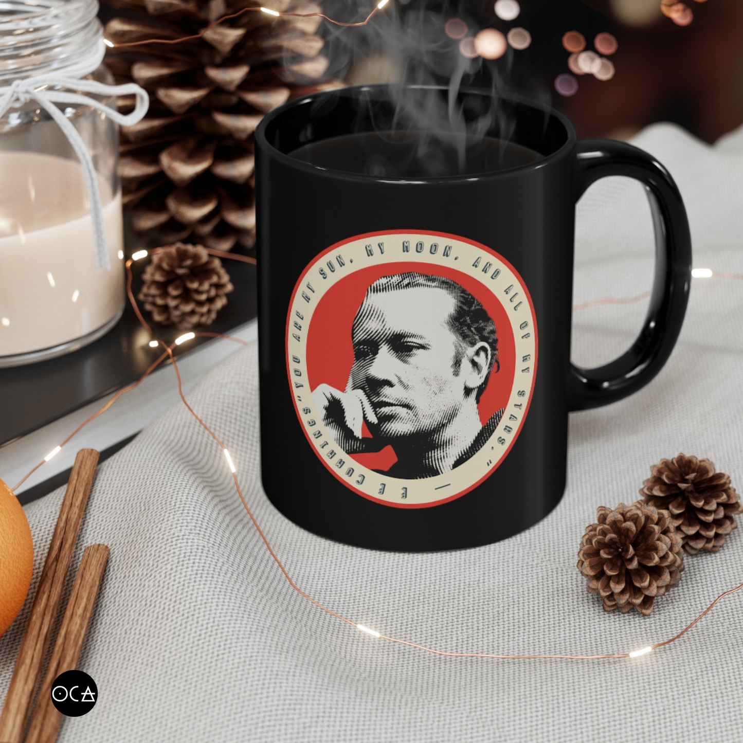 E.E. Cummings Mug (Doublesided/2 color options)