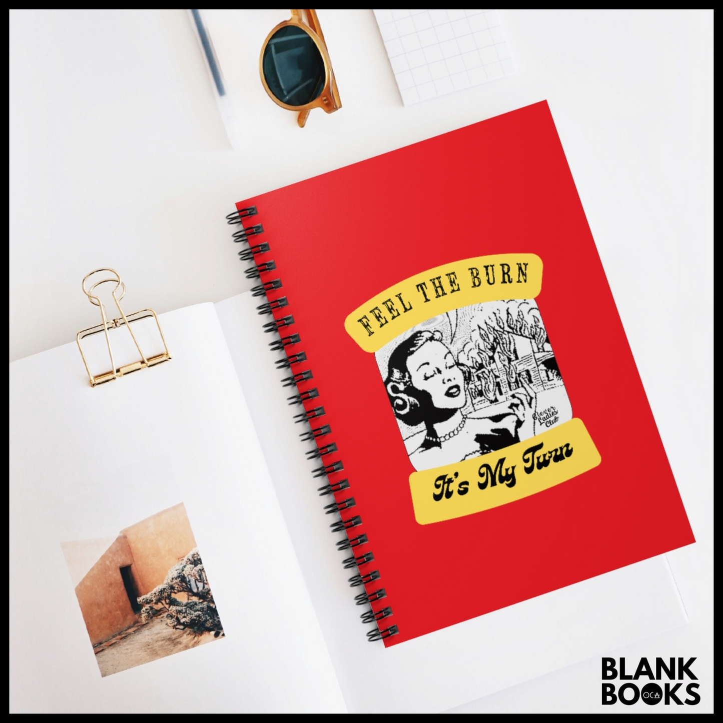 Feel the Burn Journal|Notebook