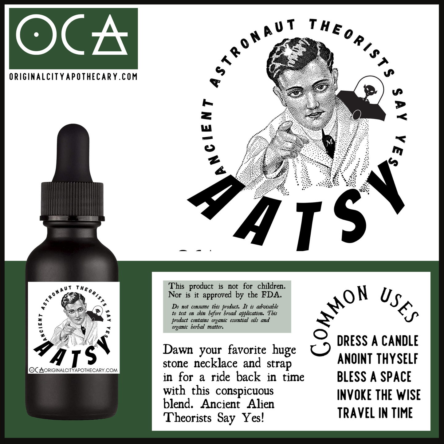 Ancient Astronaut Theorists Say Yes Unisexy Blend Oil/Perfume/Cologne