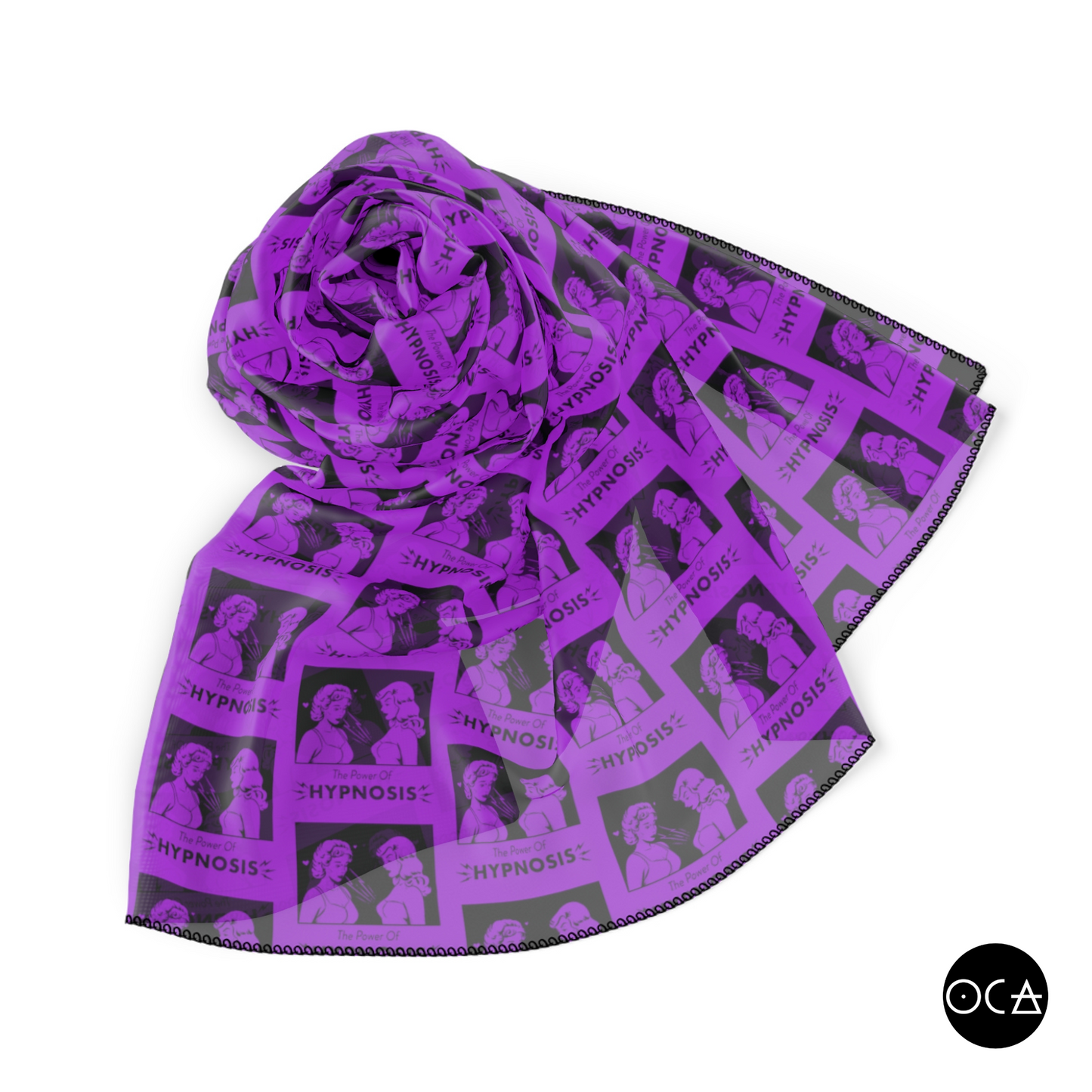 Storyscarf: Hypnotized (Sheer Scarf/Multiple Color Options)
