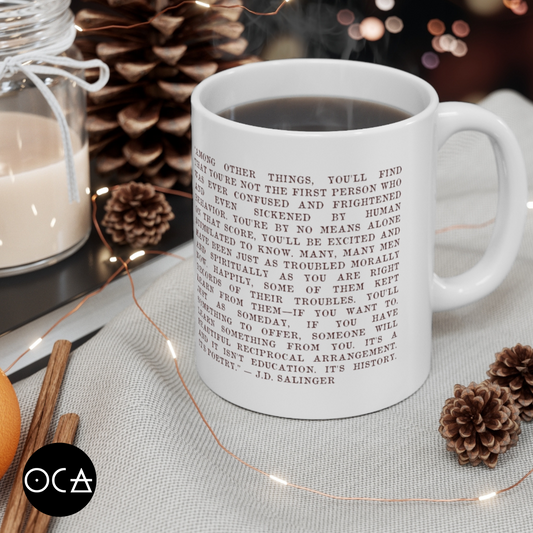 J.D. Salinger Mug (Doublesided)