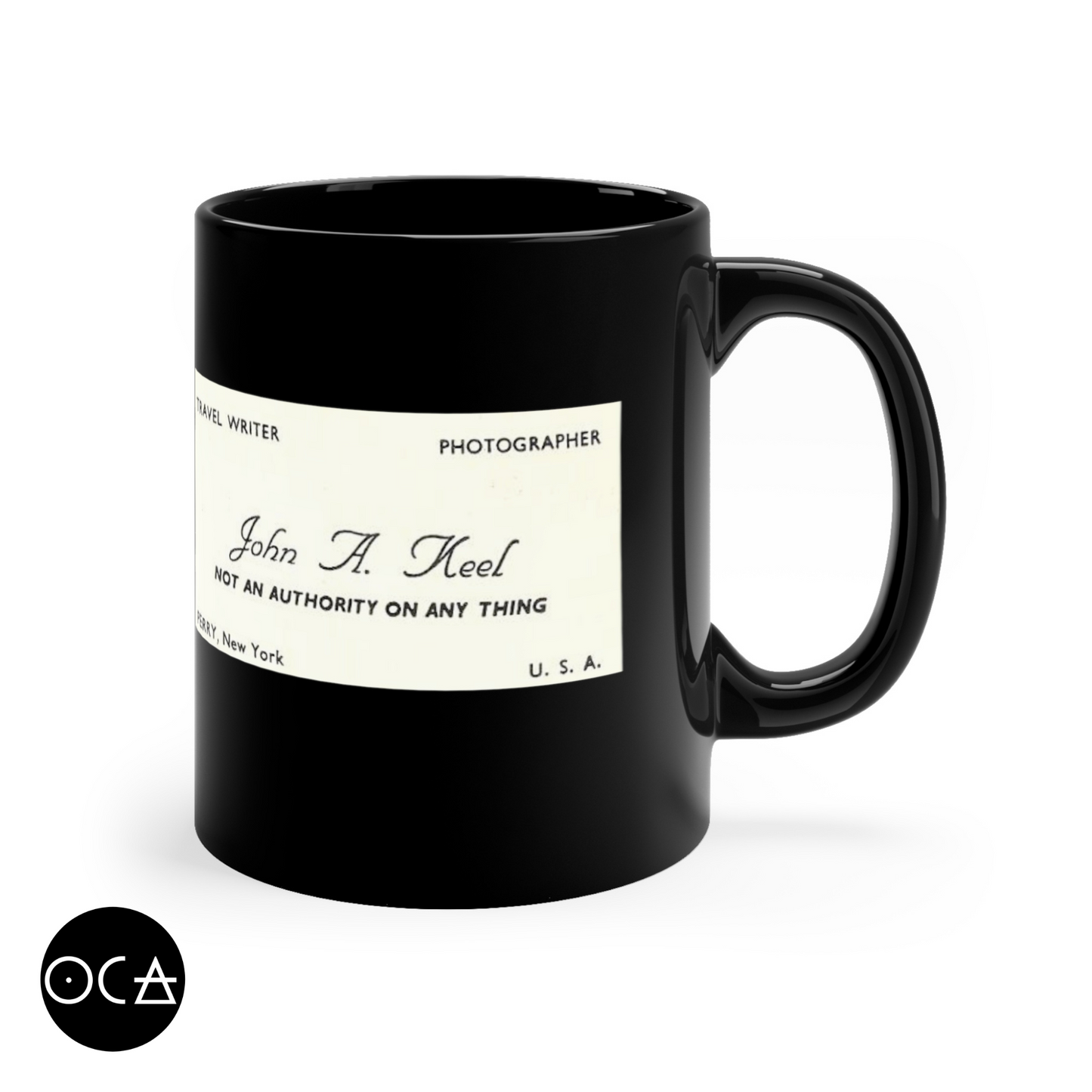 John A. Keel Mug (Doublesided/2 Color Options) Herbteller Lucky Mugs
