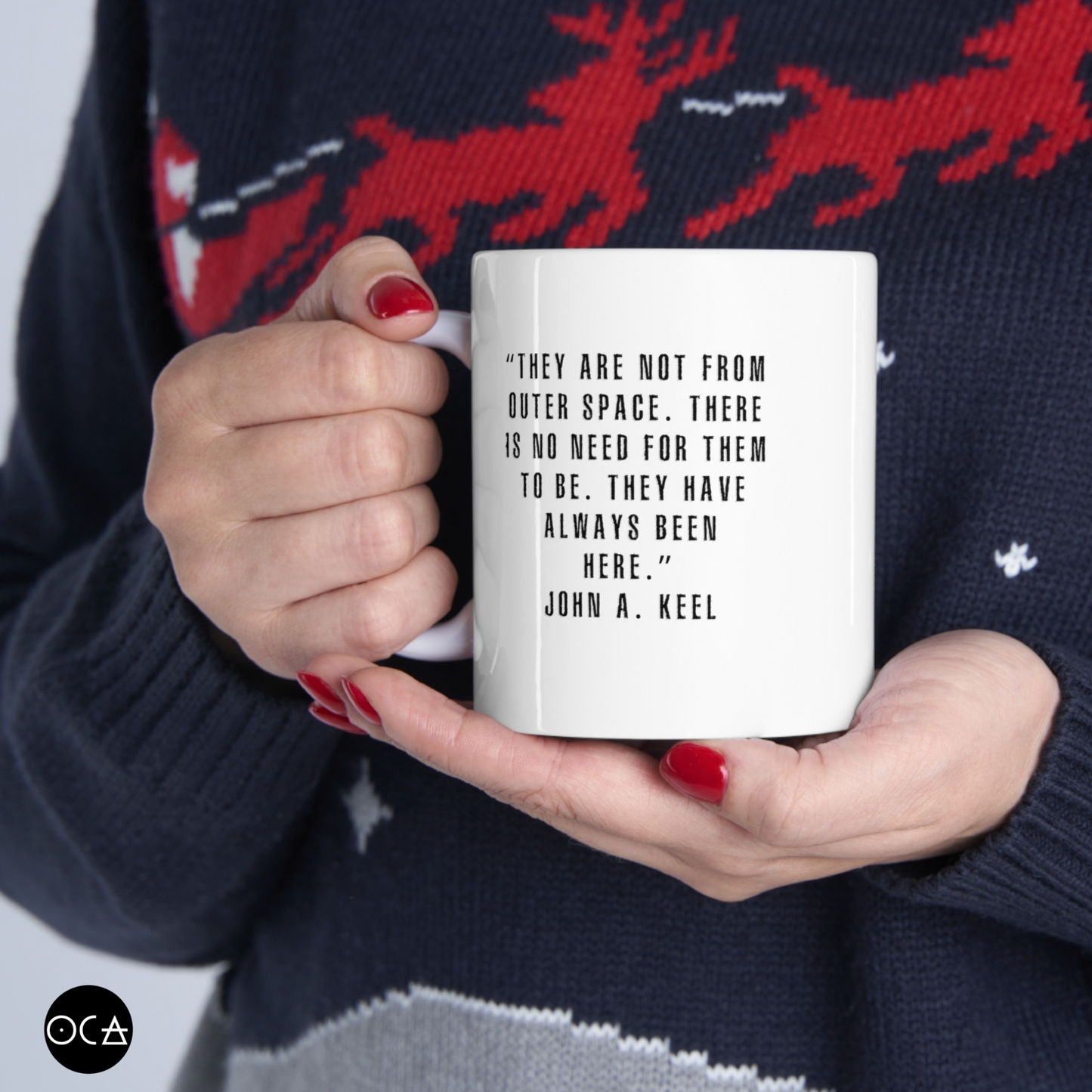 John A. Keel Mug (Doublesided/2 Color Options) Herbteller Lucky Mugs