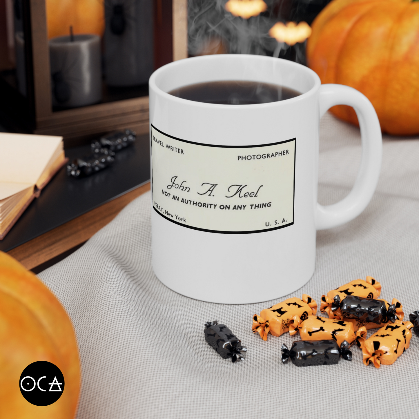 John A. Keel Mug (Doublesided/2 Color Options) Herbteller Lucky Mugs