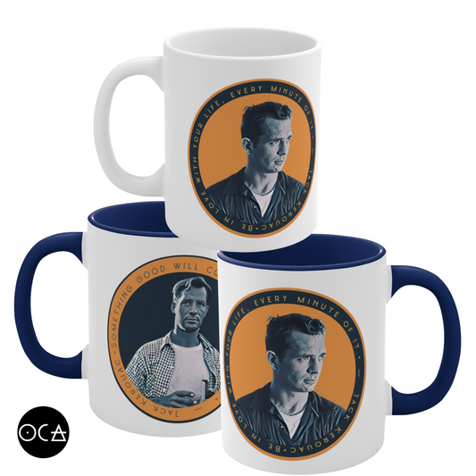 Jack Kerouac Mug (Doublesided/2 Options)