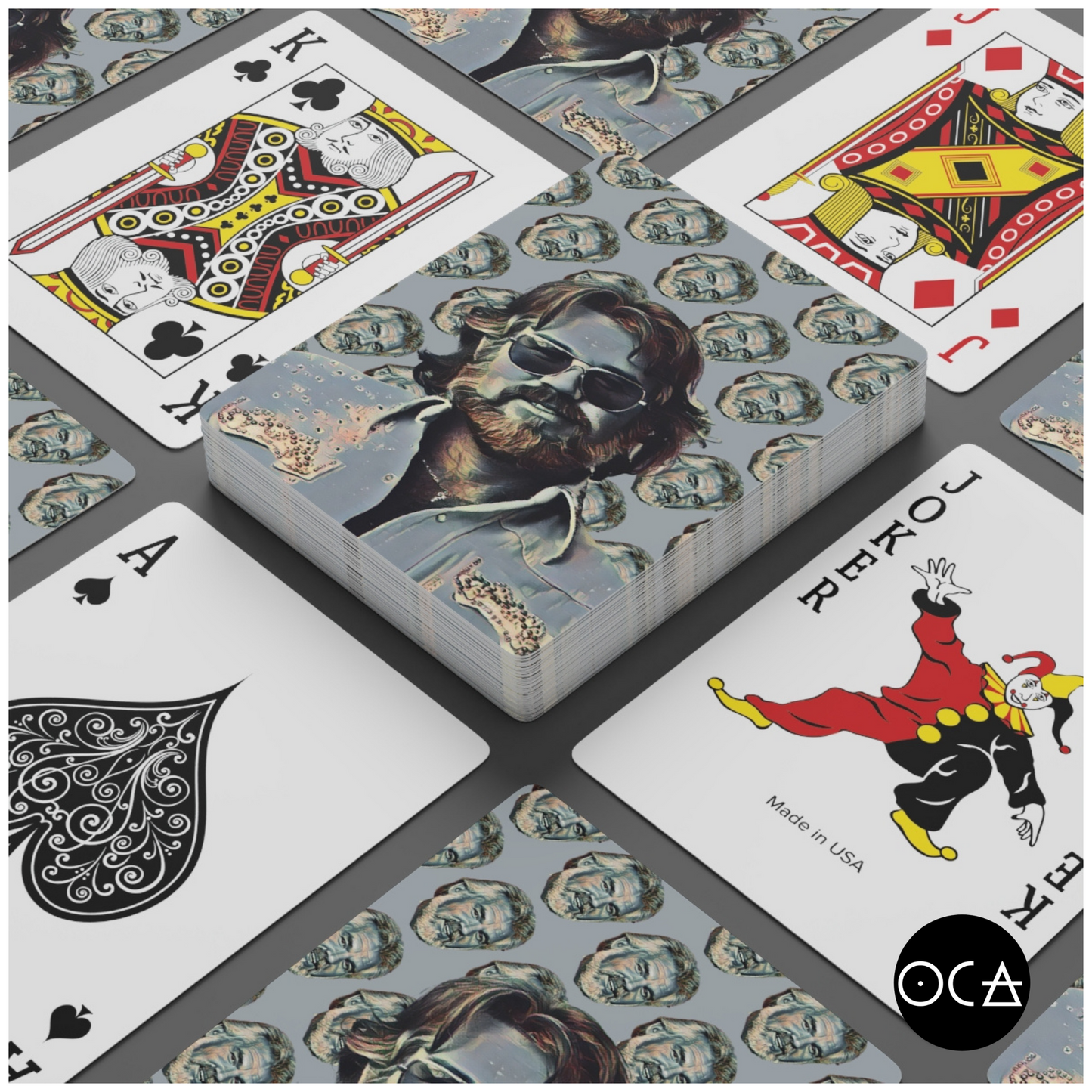 Kenny Rogers Playing Cards (3 Design Options)