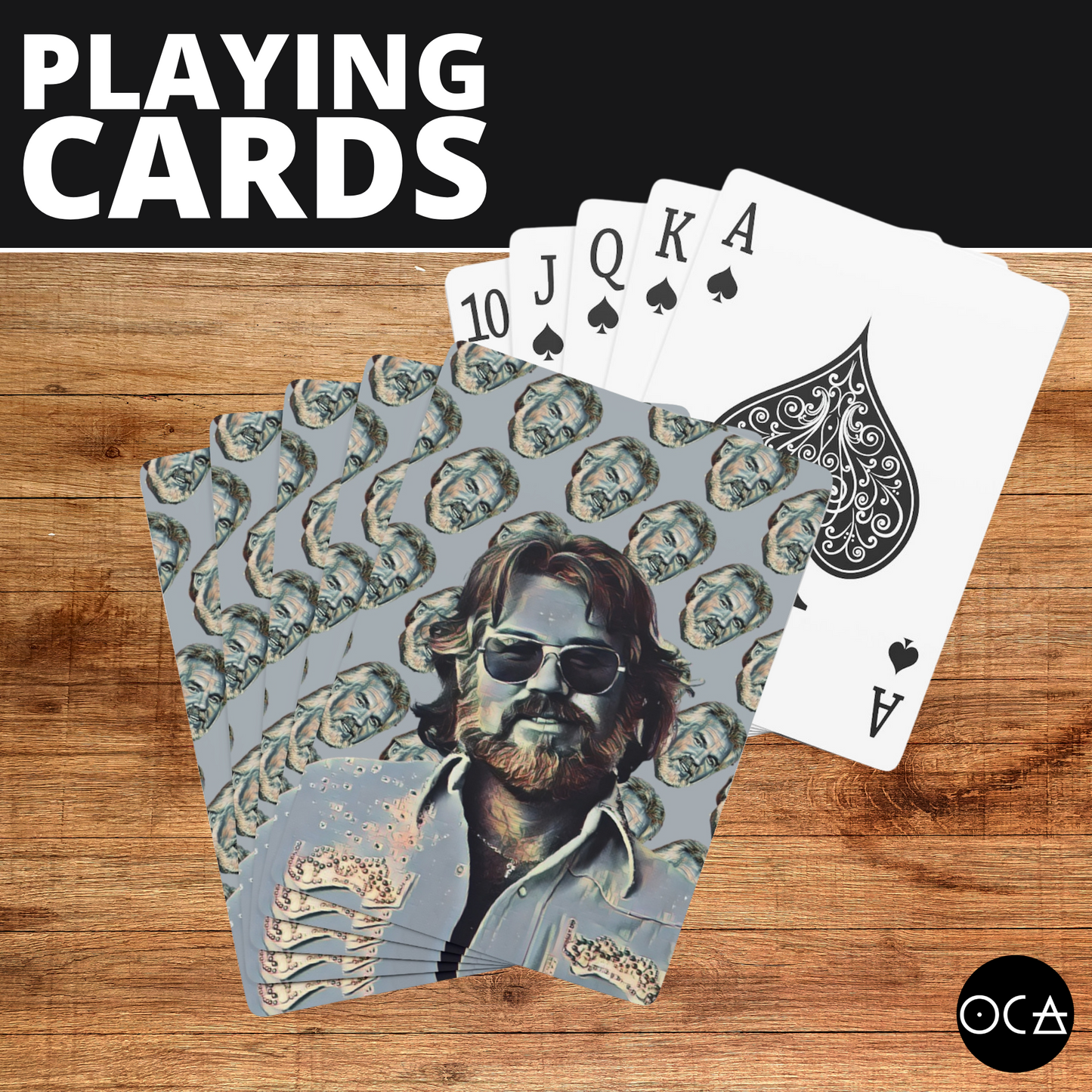 Kenny Rogers Playing Cards (3 Design Options)