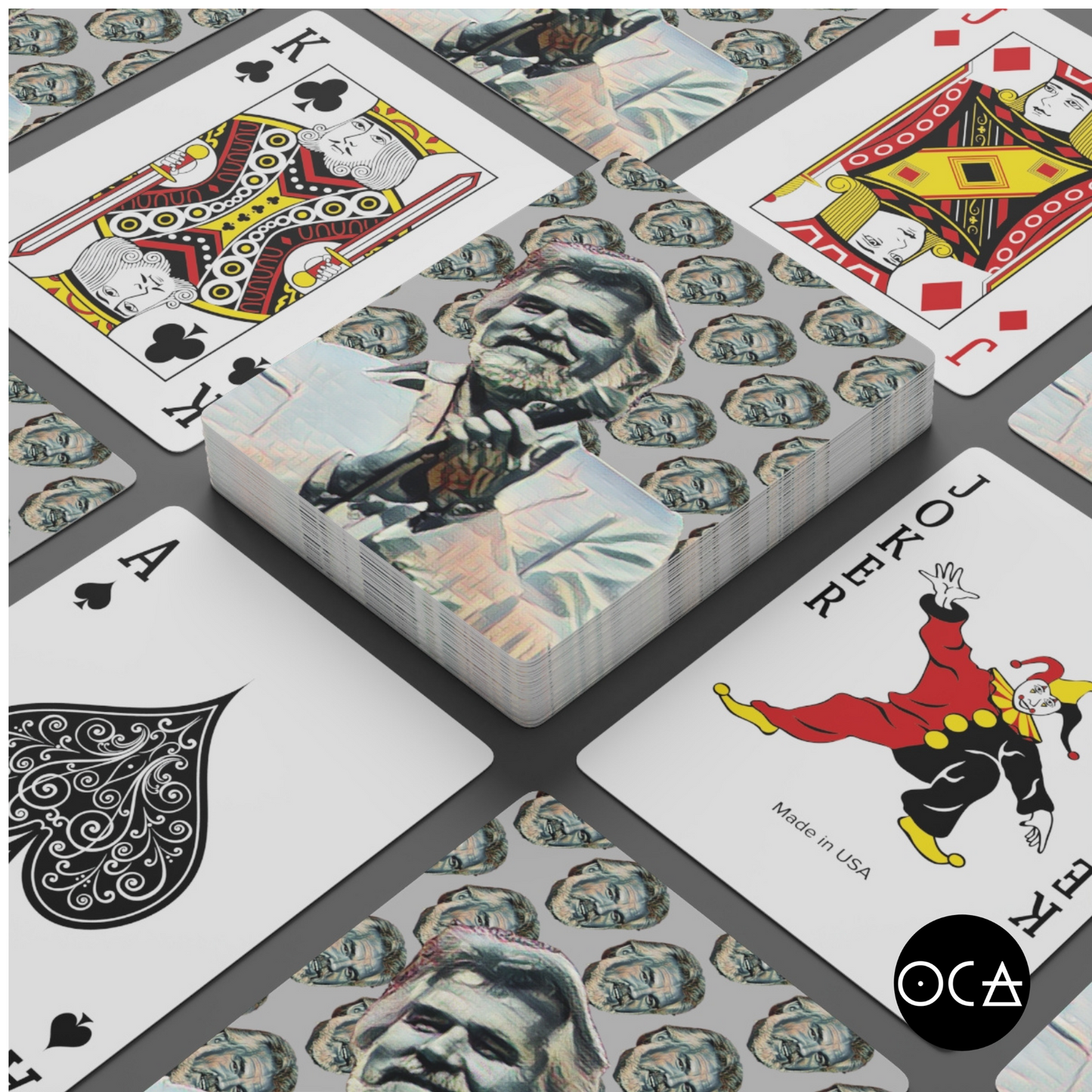 Kenny Rogers Playing Cards (3 Design Options)