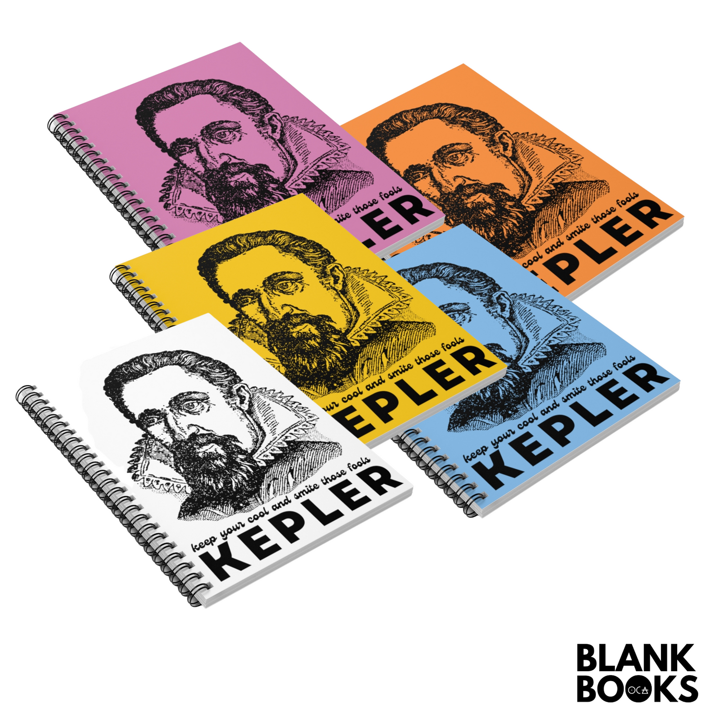 Kepler Journal (Blank Book/Lined Pages/5 Color Options)