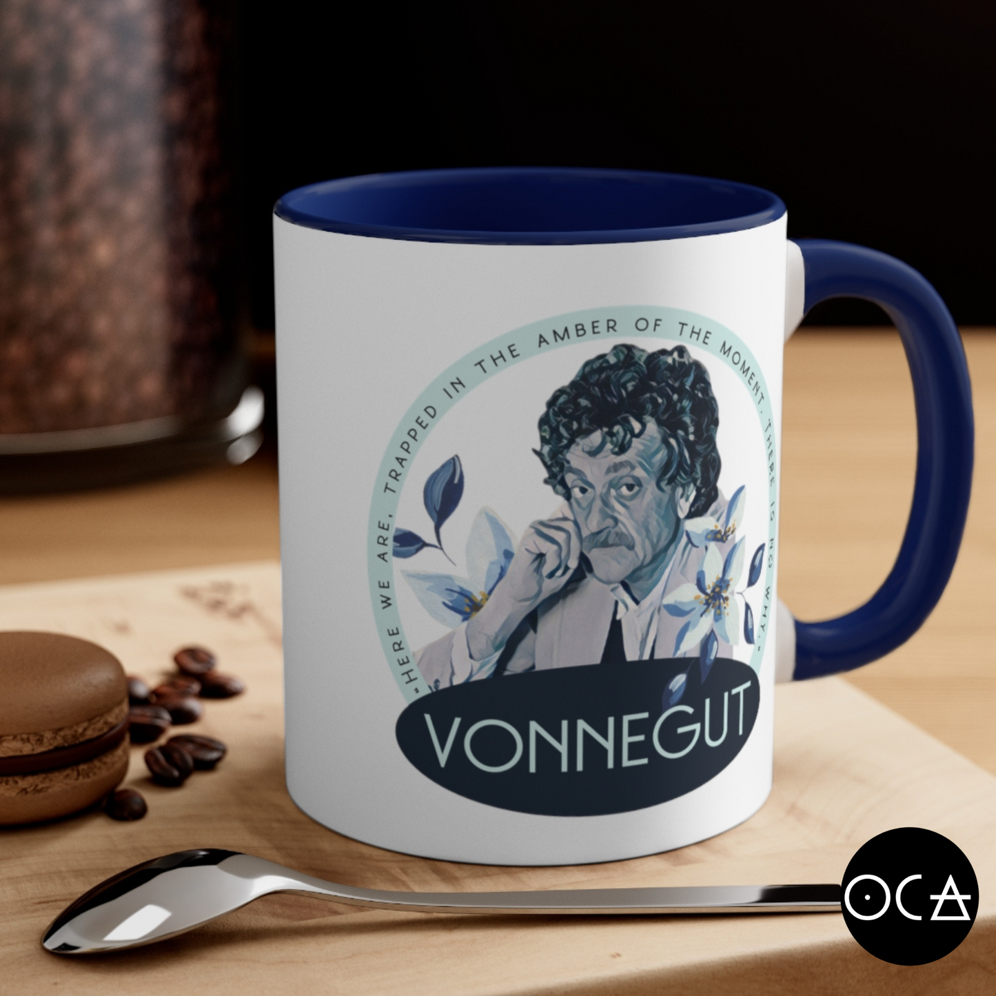 Kurt Vonnegut Mug (Doublesides/2 Design Options)