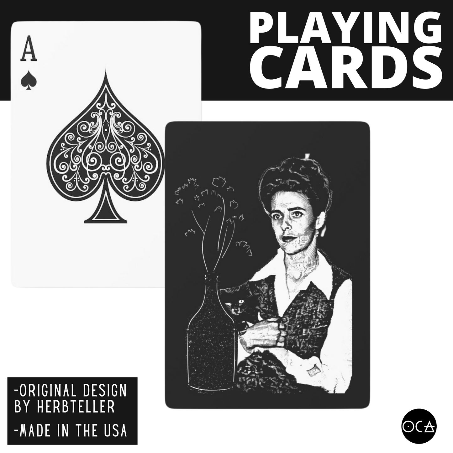 Leonora Carrington Playing Cards (2 ColorOptions)