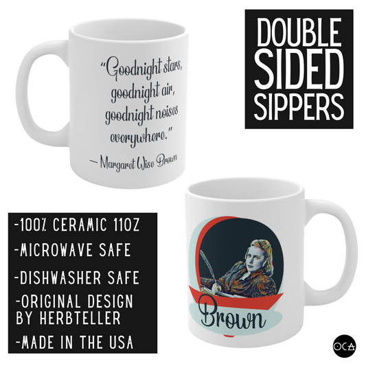 Margaret Wise Brown Mug (Doublesided)