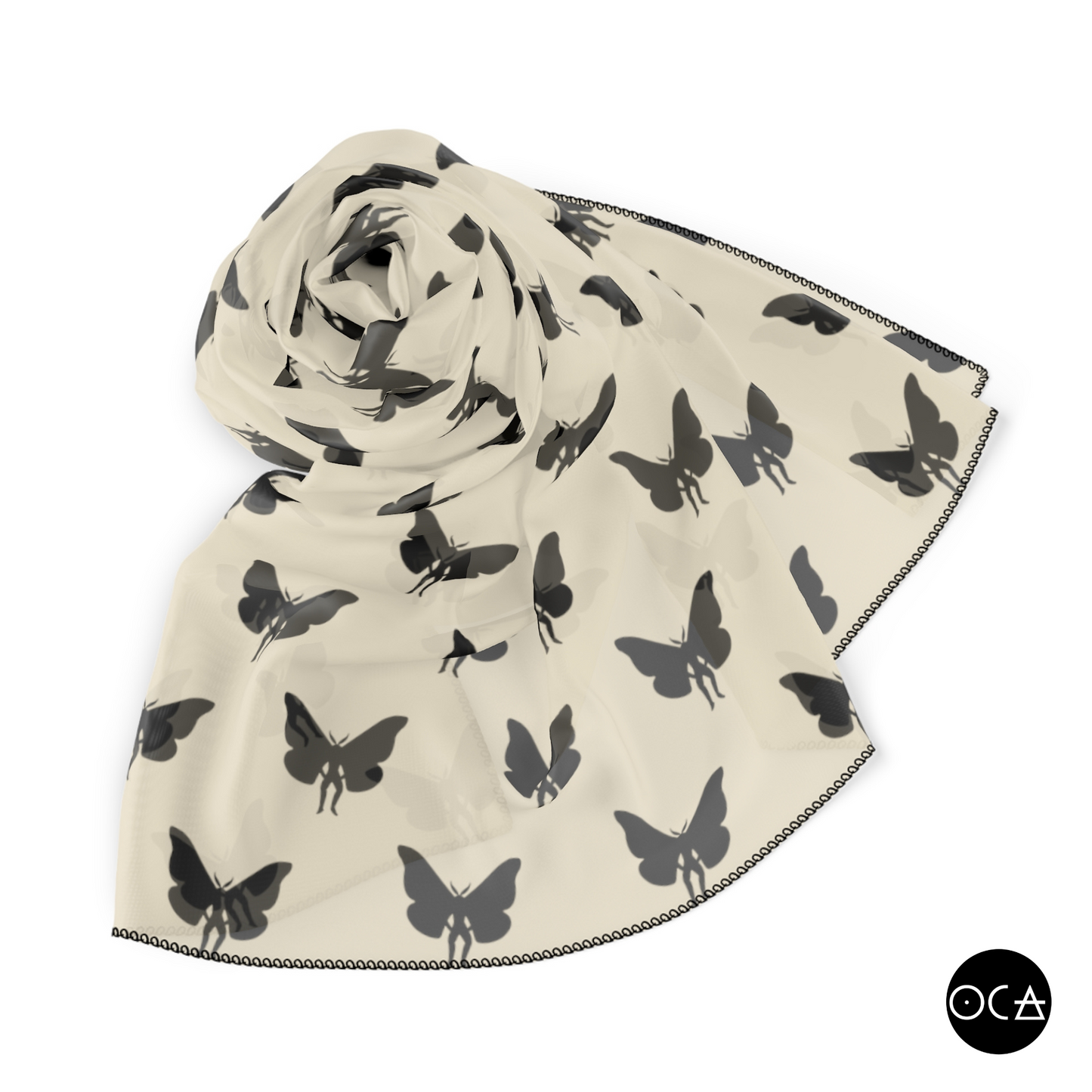 Storyscarf: Oh Mothman (Sheer Scarf/Multiple Colors)