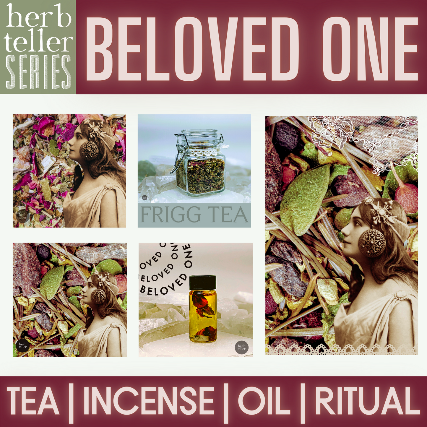 Ceremoment: Frigg's Favor (Tea/Incense/Ritual/Oil Set)