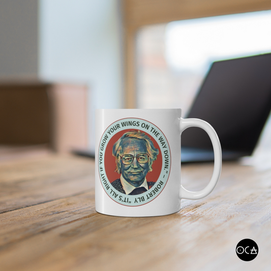 Robert Bly Mug (Doublesided)