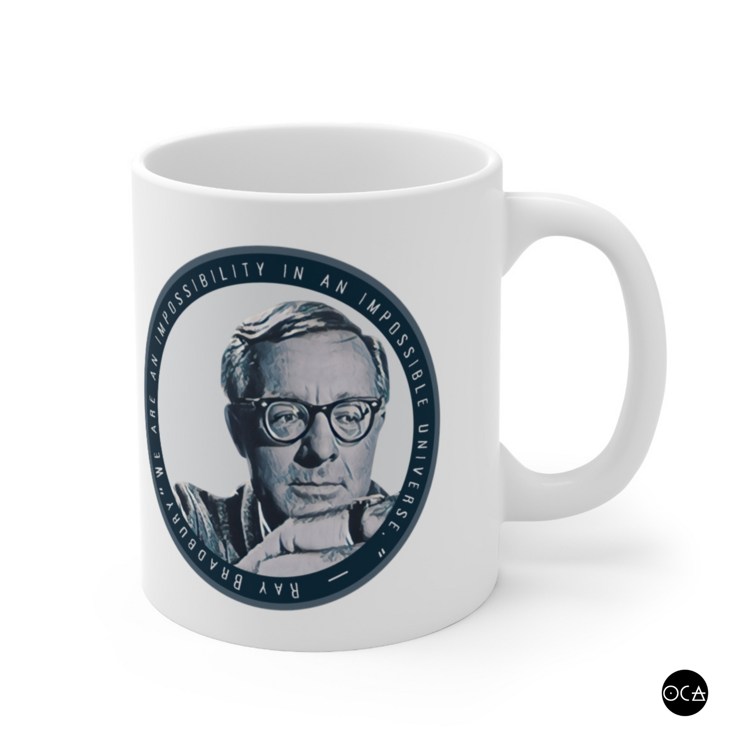 Ray Bradbury Mug (Doublesided/2 Options)