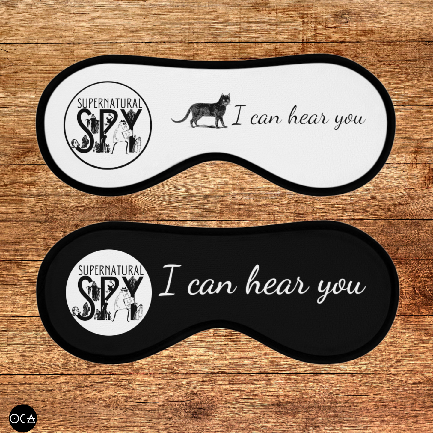 Supernatural Spy Sprit Box Blind Mask (2 colors/2 designs)