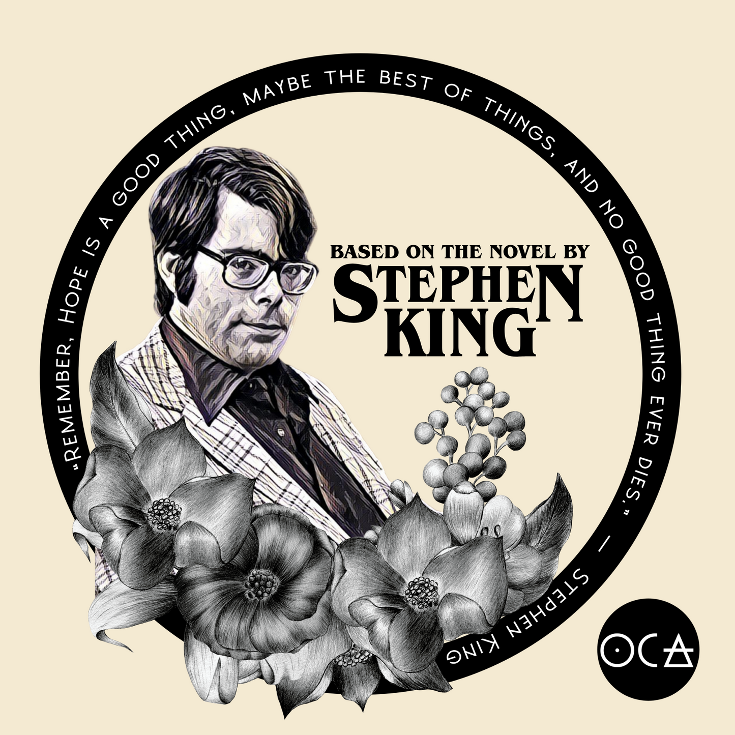 Stephen King Ornament (Doublesided) Herbteller Tale Swappin Souvenir