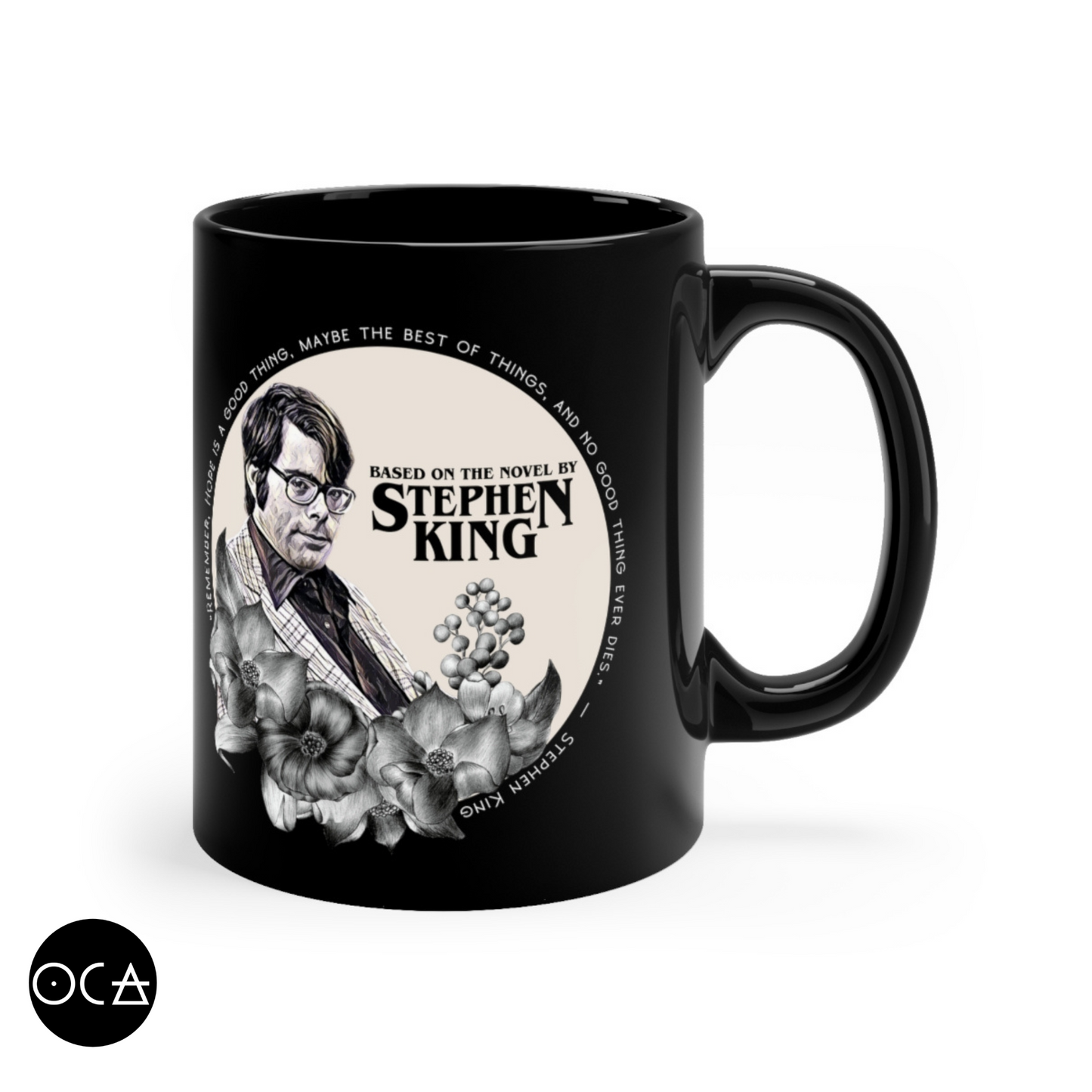 Stephen King Mug (Doublesided/2 Color Options) Herbteller Lucky Mugs | Gifts for Writers, Readers and Taleswappers