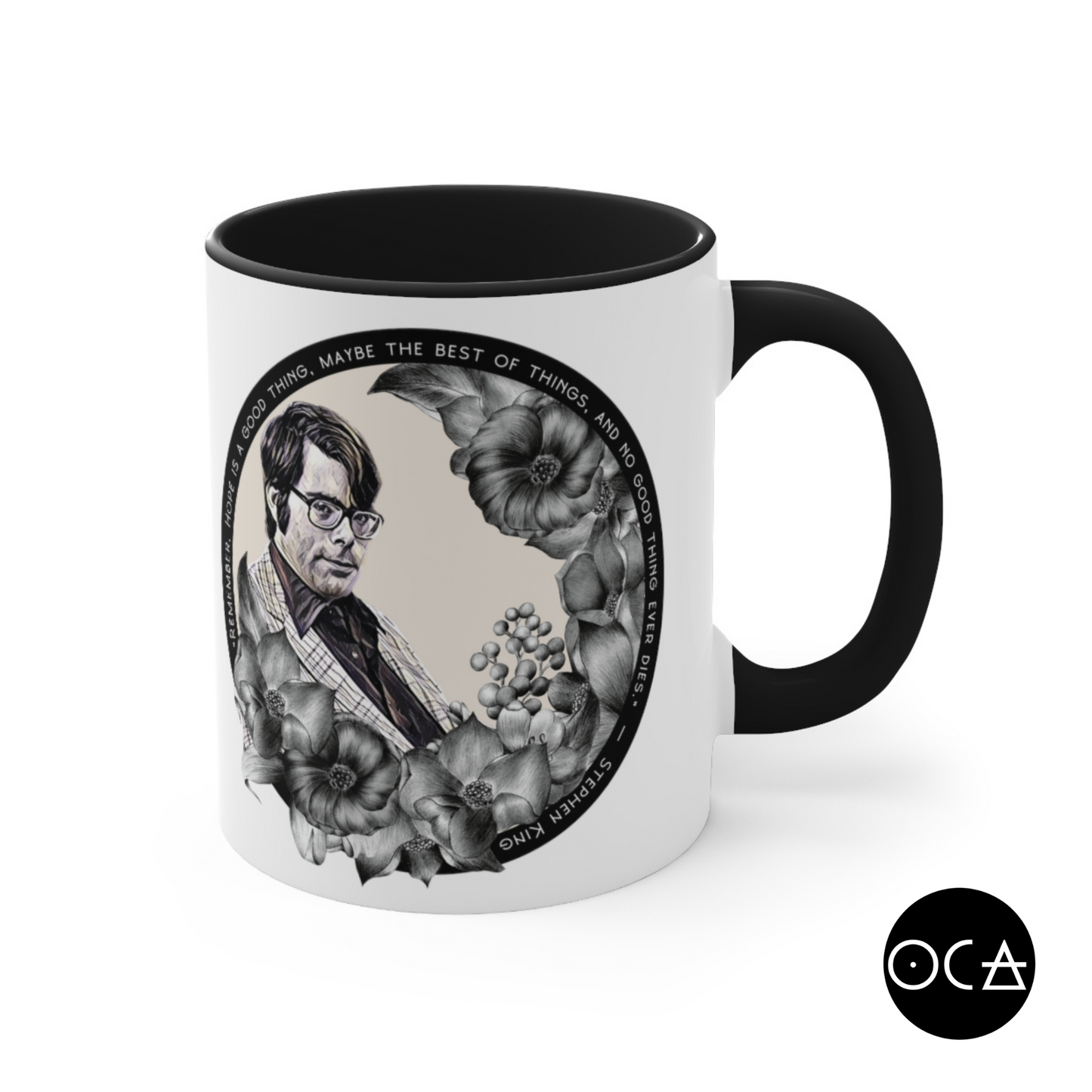 Stephen King Mug (Doublesided/2 Color Options) Herbteller Lucky Mugs | Gifts for Writers, Readers and Taleswappers