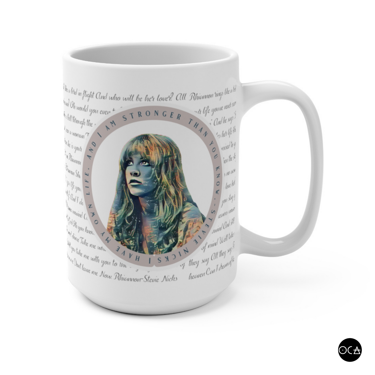 Stevie Nicks Mug (Doublesided/15 ounce)