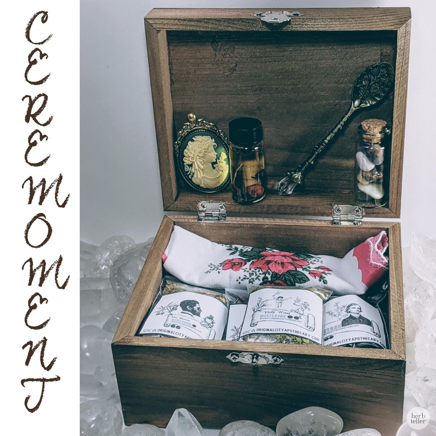 Ceremoment: Frigg's Favor (Tea/Incense/Ritual/Oil Set)