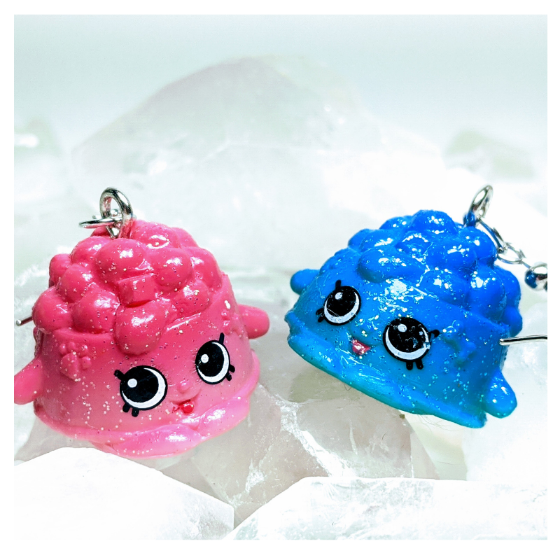 Bubble Dangles Earrings | Strawbphiazbling