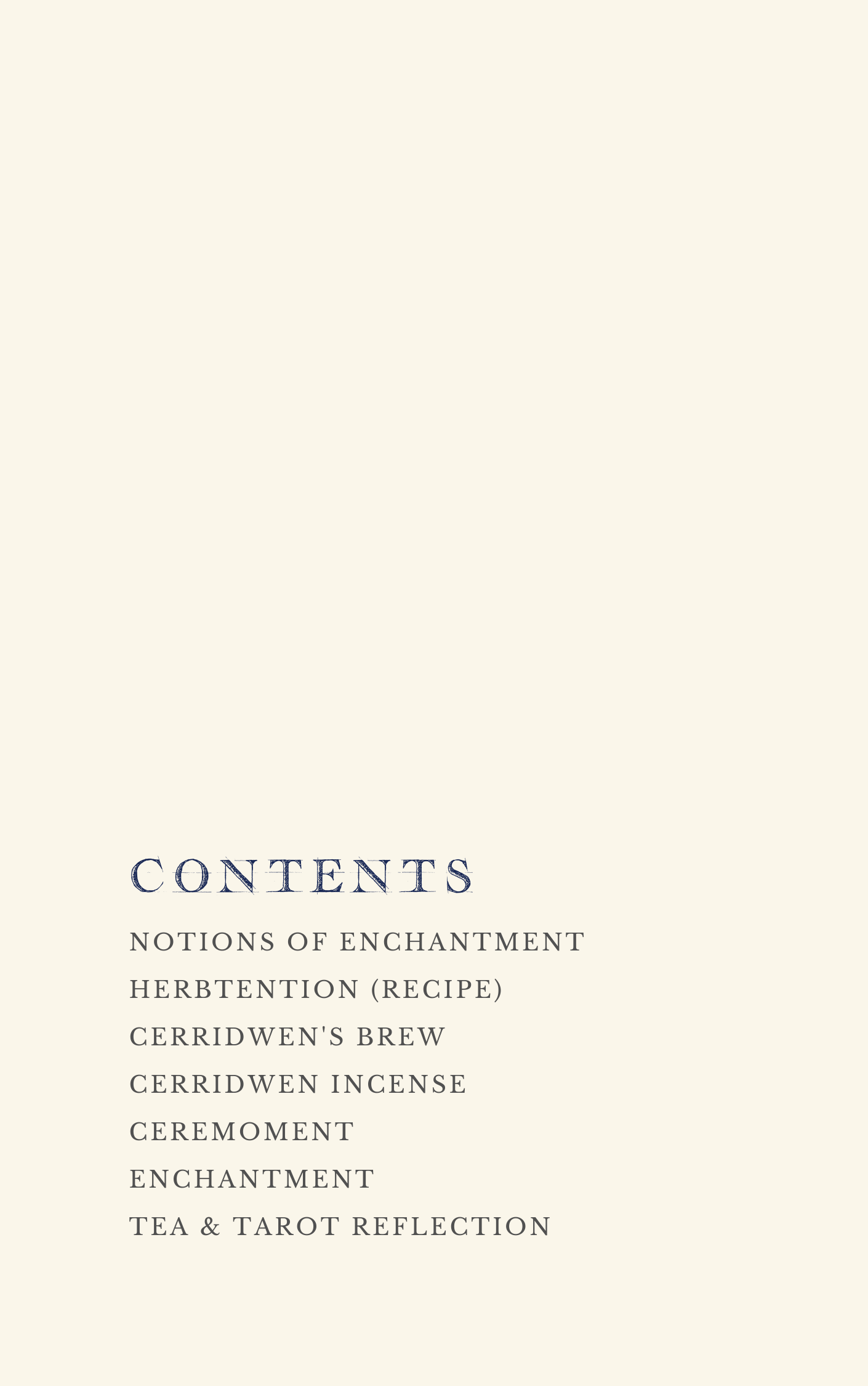 Ceridwen Ceremoment - Original City Apothecary