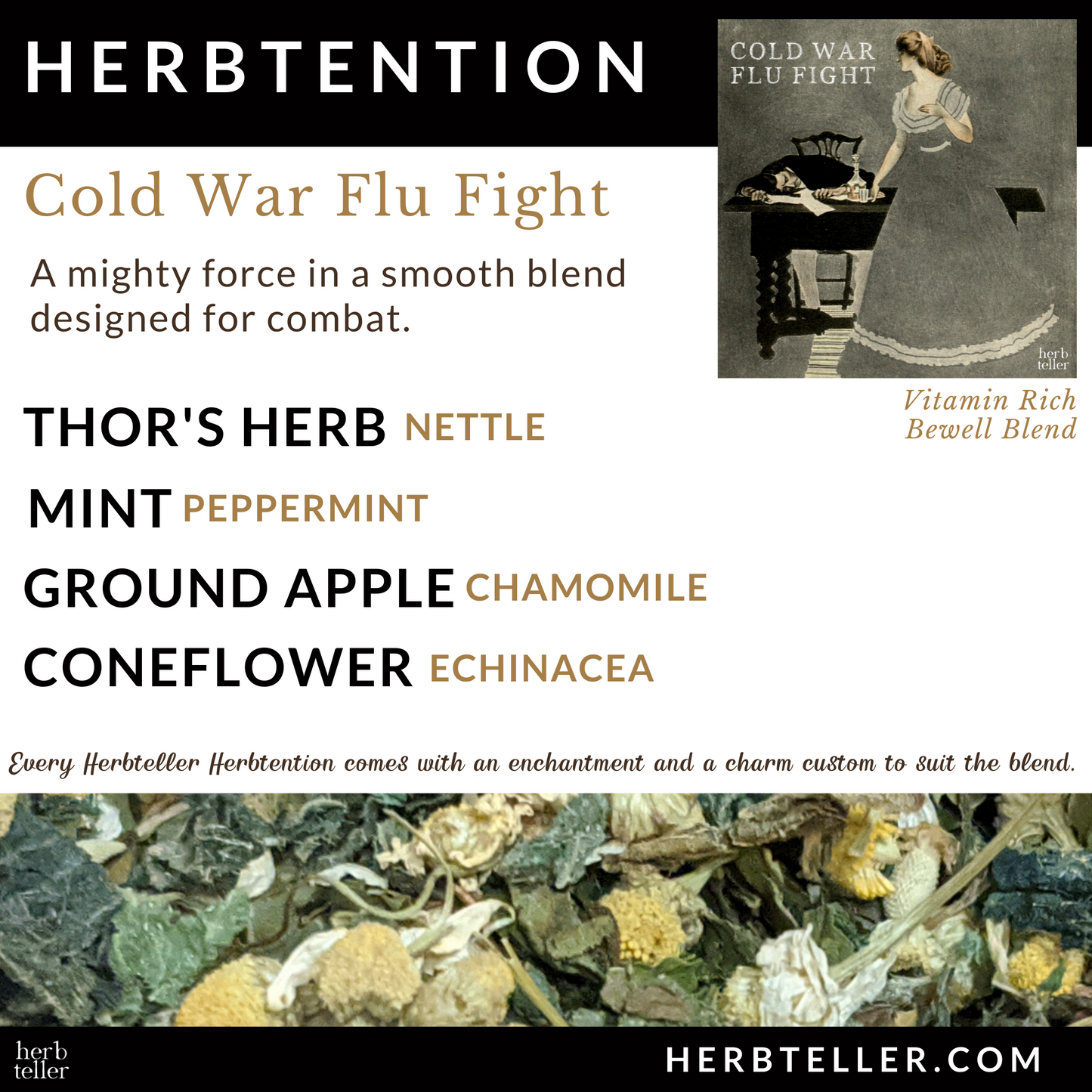 Cold War Flu Fight Herbal Tea - Original City Apothecary