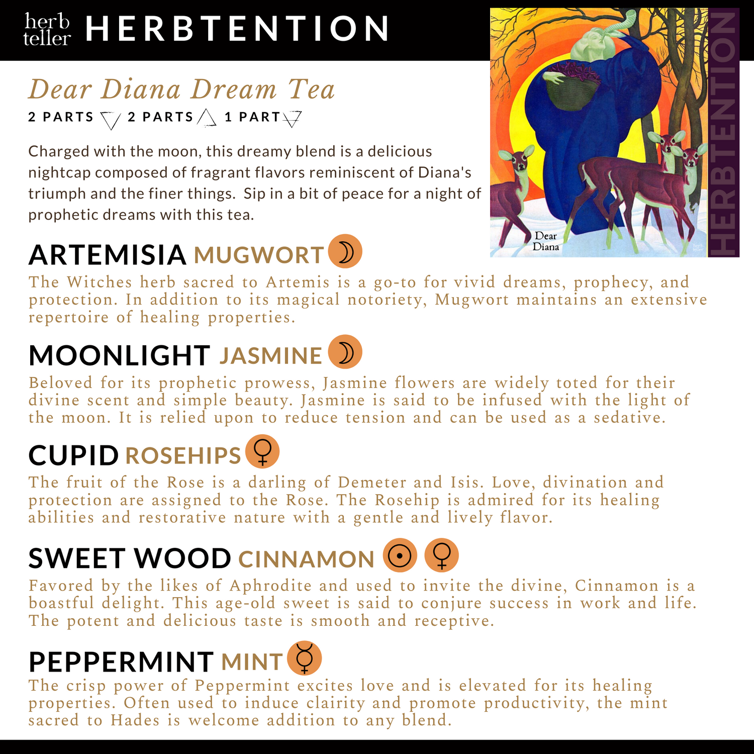 Dear Diana Dream Tea - Original City Apothecary