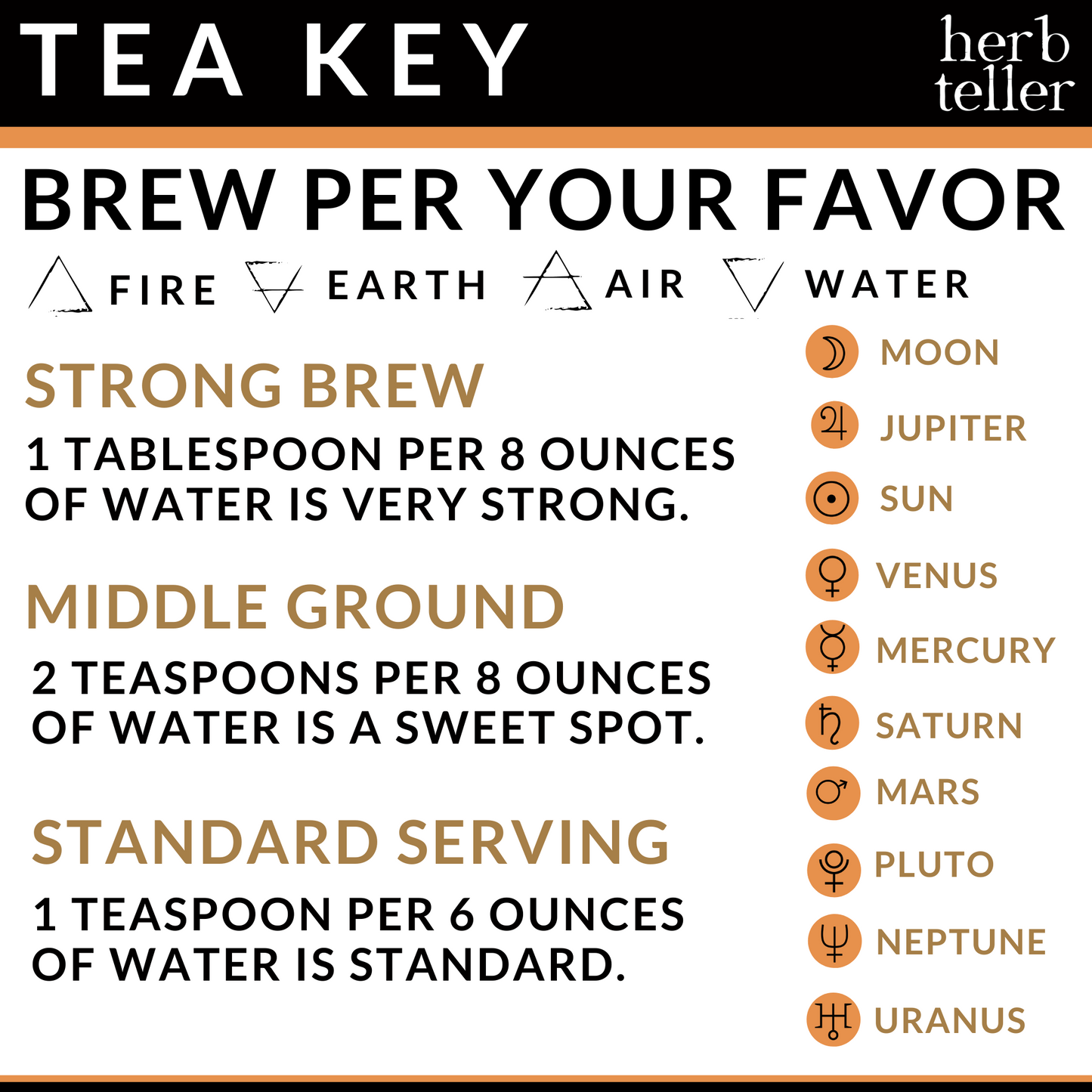 Demeter's Dawn Herbal Tea/Infusion