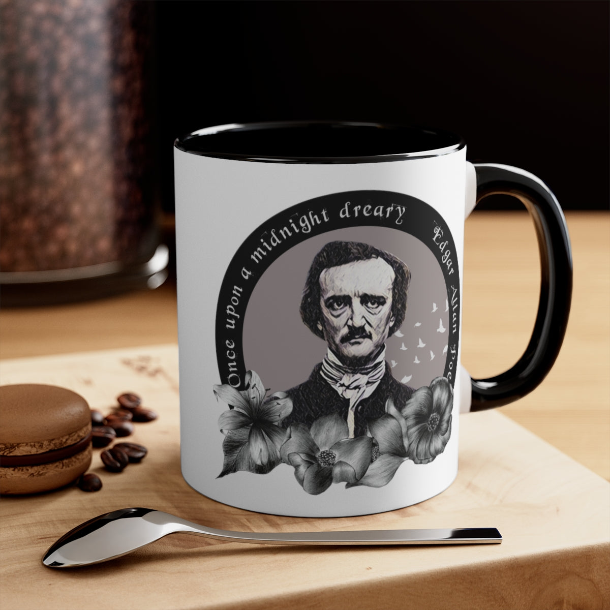Edgar Allan Poe Mug (Doublesided)