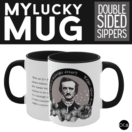 Edgar Allan Poe Mug (Doublesided)